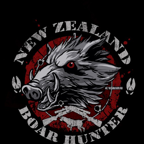 BOAR HUNTING T-SHIRT WANTED  Design by marmoset