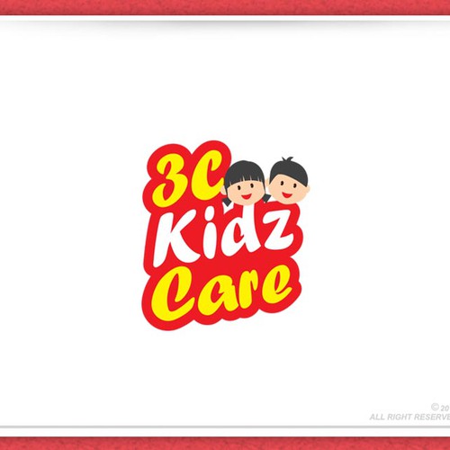 Create a modern yet bright, happy and fun logo for 3C Kidz Care Design by Hendy O2H-art