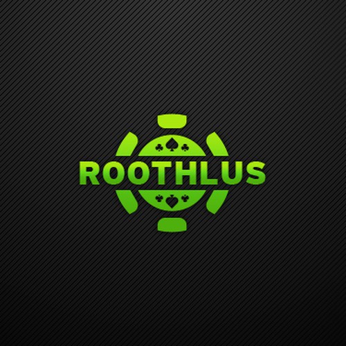 Logo for World-Class Online Poker Player Adam "Roothlus" Levy Ontwerp door LazarVladisavljevic