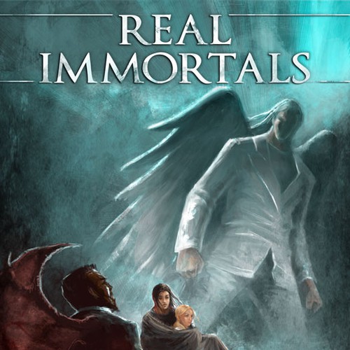 Help design a new Fiction Series book cover - Real Immortals Design by paganus