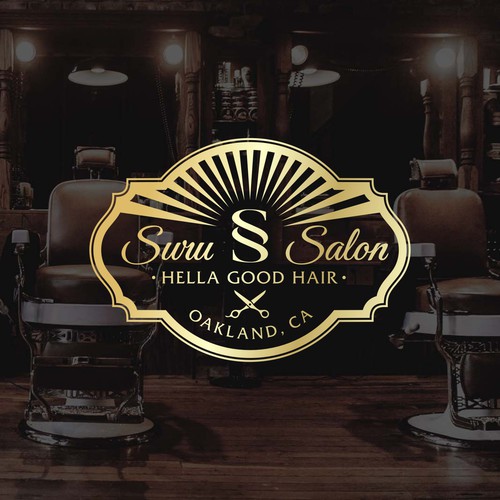 Funky Sophisticated Logo For Urban Oakland Salon Logo Brand