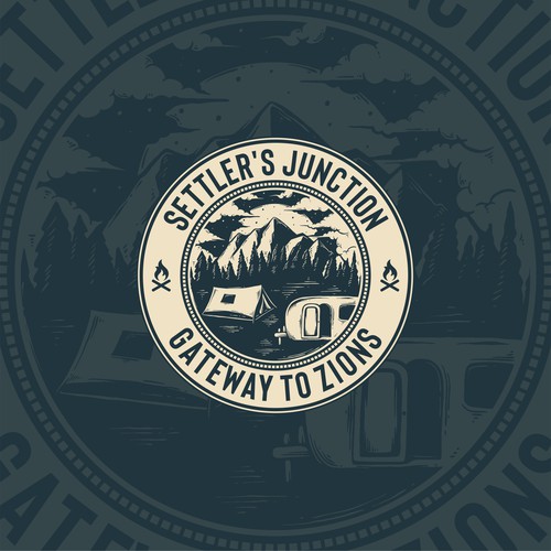 Logo Design for Settler's Junction RV Resort Design by Rolan Putut Wijaya