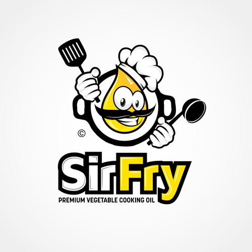 Design a logo for a frying/cooking oil. Design by ClaudioRegina
