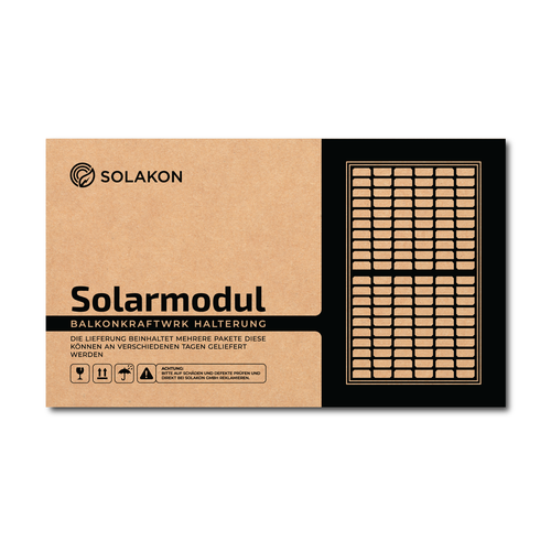 Create a nice Packaging Design for Solar Panels Design by Sayyed Jamshed