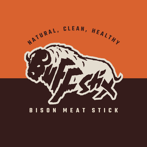 Buff Stix...Lean, Delicious, Buffalo Strong. Design by EkaroBe