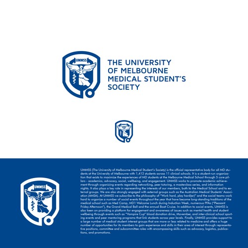 Logo Design for Medical Student Society (representing future doctors) Design by PinkPanda12