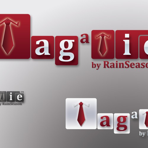 Tag-a-Tie™  ~  Personalized Men's Neckwear  Design by idStudio