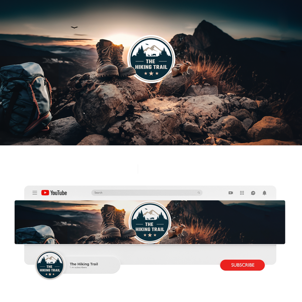 Design by Cuba Staniszewski titled "The Hiking Trail"