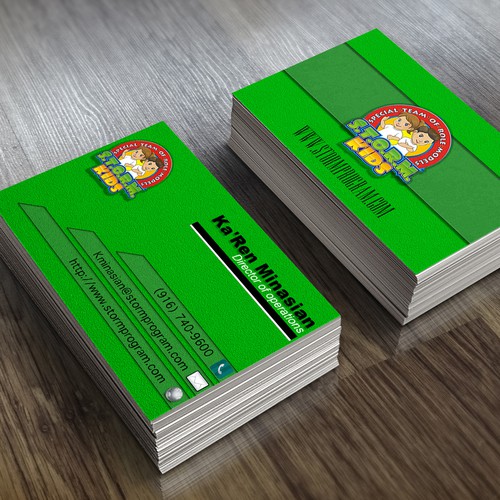 S T O R M Program Business Card