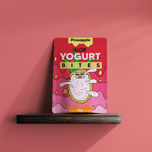 ALOR Yogurt Bites Design by Harsh Siwach