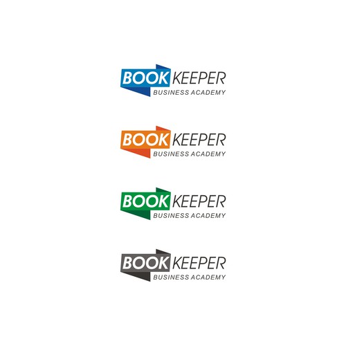 Logo design for bookkeeper business academy Logo design contest