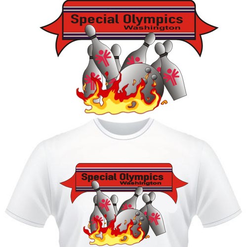 Special Olympics Fall Bowling Shirt Tshirt contest
