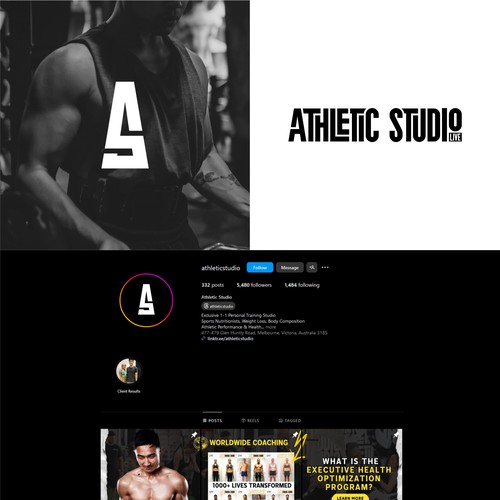 Logo For A Modern Fitness App Design by frost03