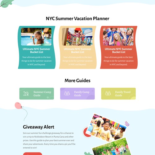 Guide Page for Leading Travel and Culture Website Design by ⚡️unbox.style⚡️