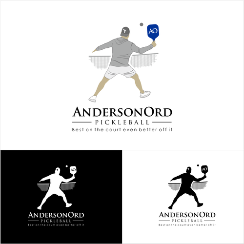 Pickleball logo Design by dimbro