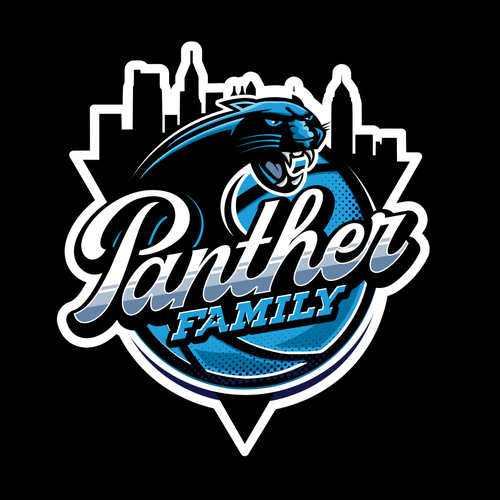 Basketball Logo for Team 'Panther Family' - Your Winning Logo Featured on Major Sports Network Design by bomba