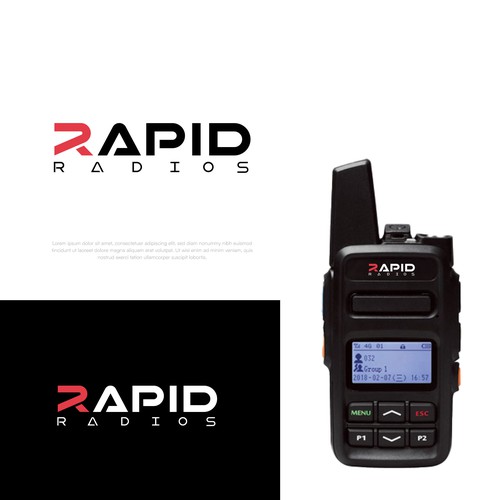 Masculine and Hip design for Walkie Talkie Brand Design by Half-Tone™