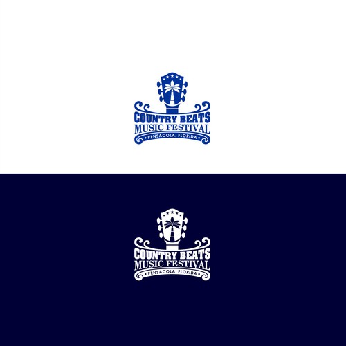 Iconic logo for iconic event for country music festivals in Florida Design by himmawari