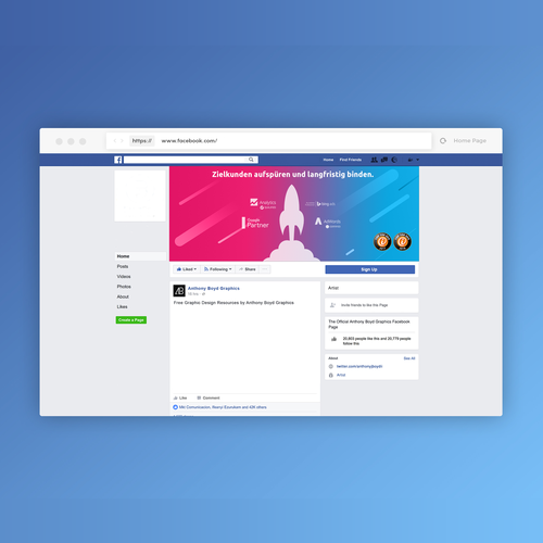 Social media page contest entry by AEI™
