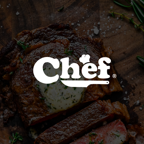 "CHEF": Food & Cooking Social Media Logo Design by Vandi septiawan