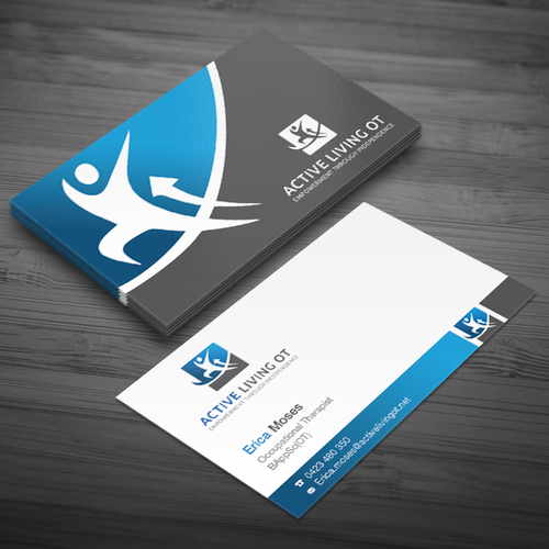 Business cards - occupational therapist Design by fastdesign86