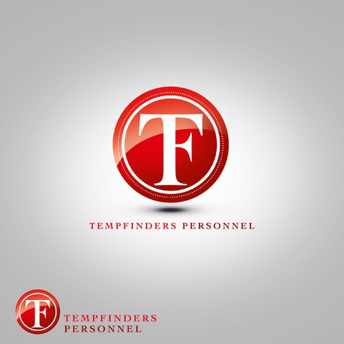 logo for Tempfinders Personnel Design by Helios11