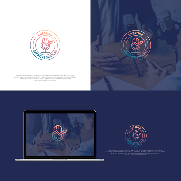 Design realizzato da Alene. intitolato "Podcast Logo for Art Business realm"