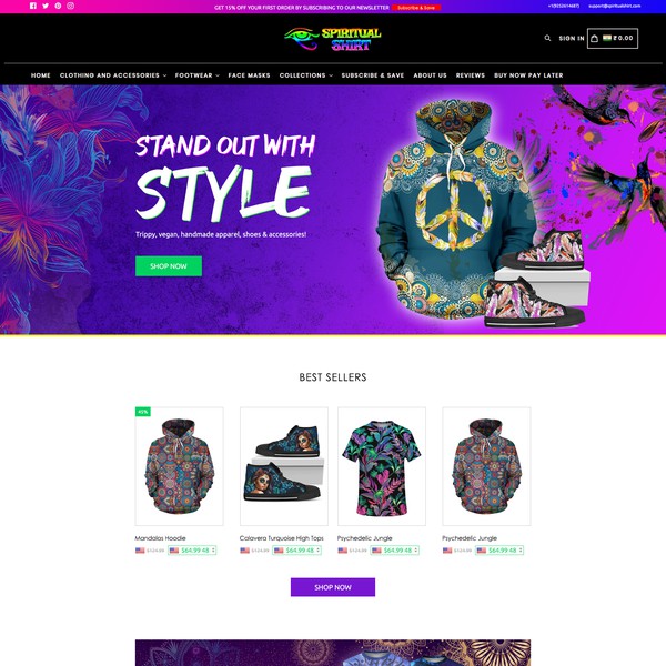 Jacket website