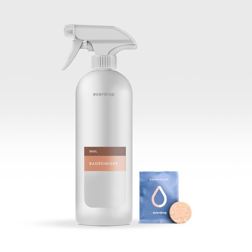 Diseño de Premium Spray Bottle and Packaging for Cleaning Supplies de Jorge Ros