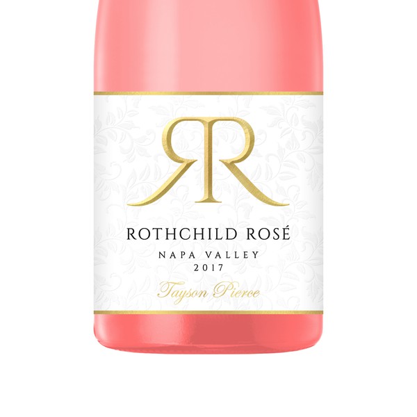 RR Monogram premium label design