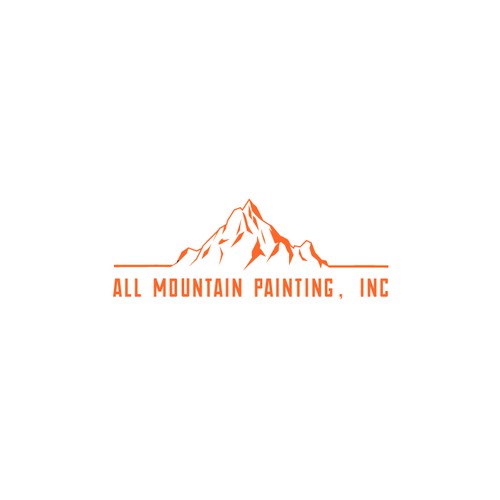 Logo for All Mountain Painting | Logo design contest