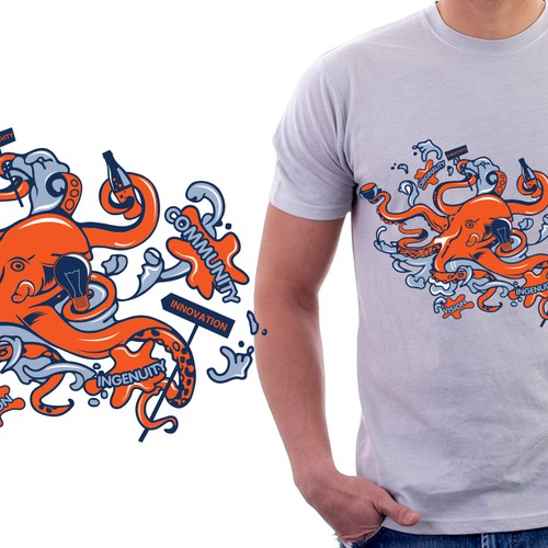 Create 99designs' Next Iconic Community T-shirt Diseño de Stojanovska Simona
