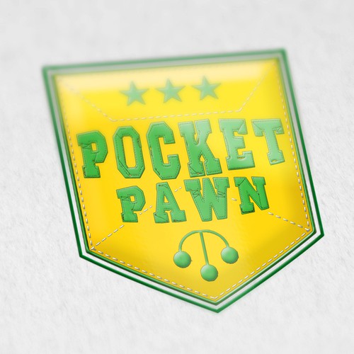 Create a unique and innovative logo based on a "pocket" them for a new pawn shop. Réalisé par mrccaris