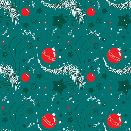 Christmas Patterns Design von Vesela Toncheva