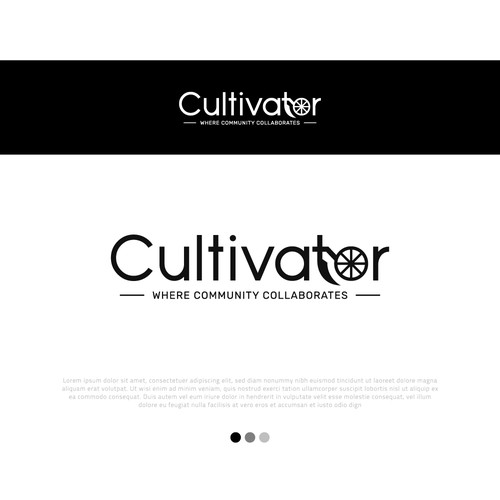Logo design for Cultivator - a rural innovation organization Design by _ANTOR_