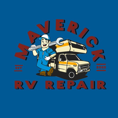 RV Repair Business Design by Deduder