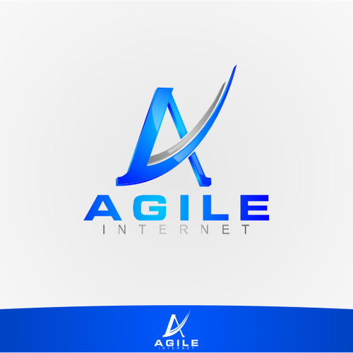 logo for Agile Internet Design by Brattle