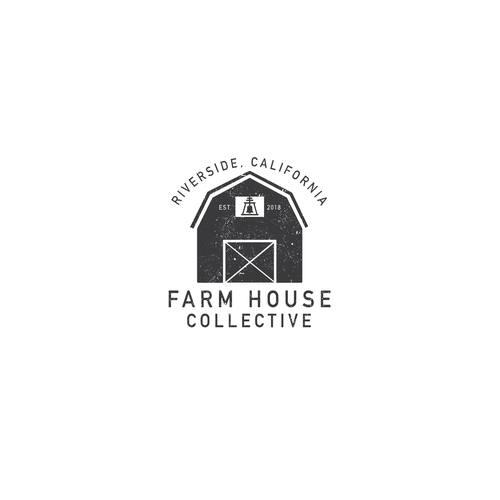 Design a mid-century modern, hipster logo for "Farm House Collective" retail & hospitality venue Design by EWMDesigns