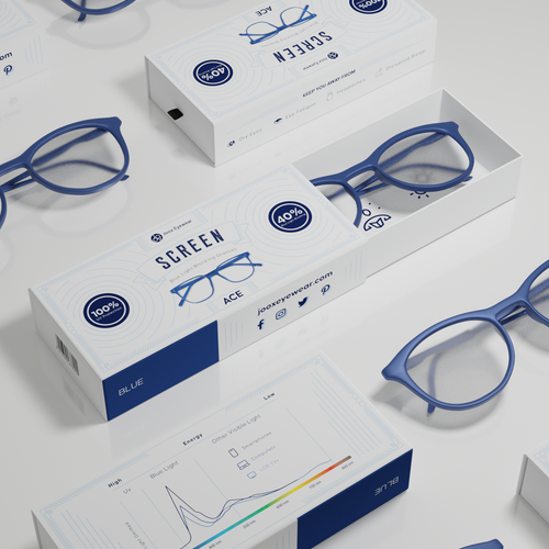 DESIGN a nice BOX for new blue light blocking glasses-JOOX eyewear Design by Futsu No Ningen