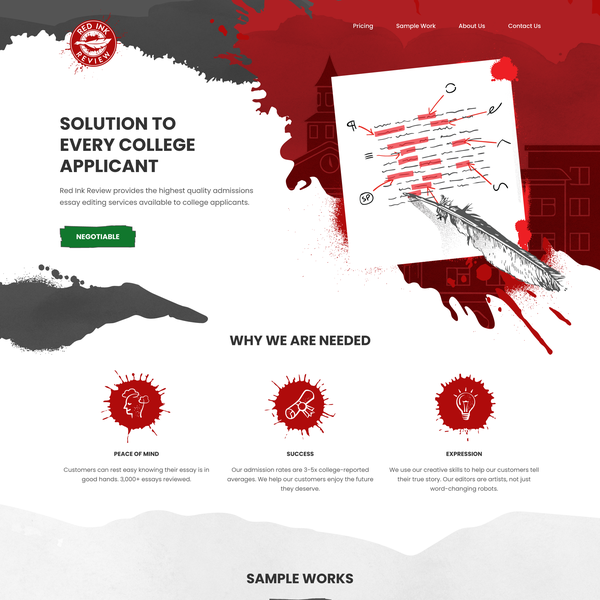 Design by ☪ekidot titled "red ink"