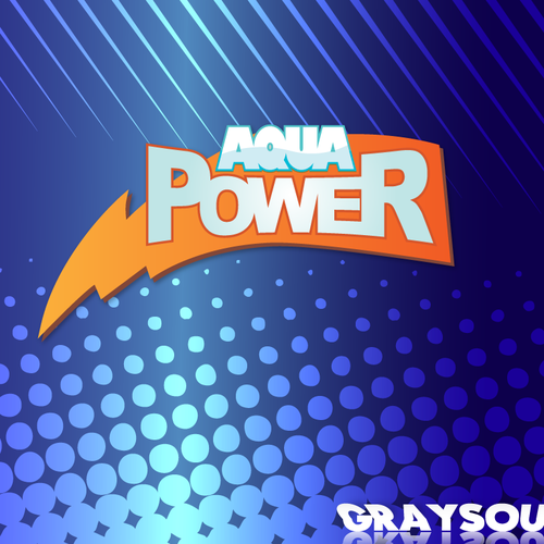 AQUAPOWER ENERGY DRINKS Design by GraySource