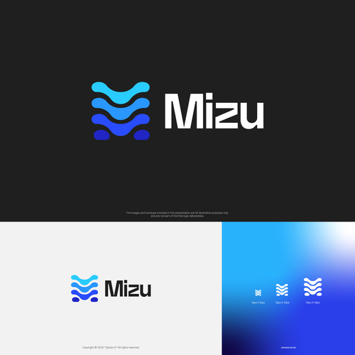 Design a brand for a modern Web3 DeFi launchpad Design by Ciprian H.