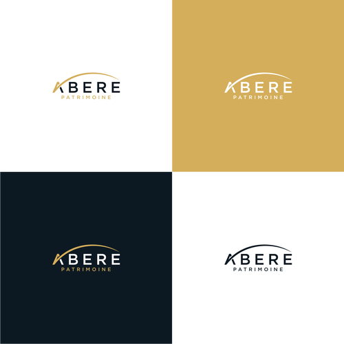 Design vincitore del contest "Un logo pour une nouvelle façon de faire de la gestion de patrimoine"