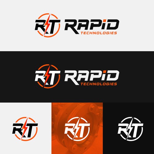 "Rapid Technologies logo refinement or new design" winning Postcard, flyer or print