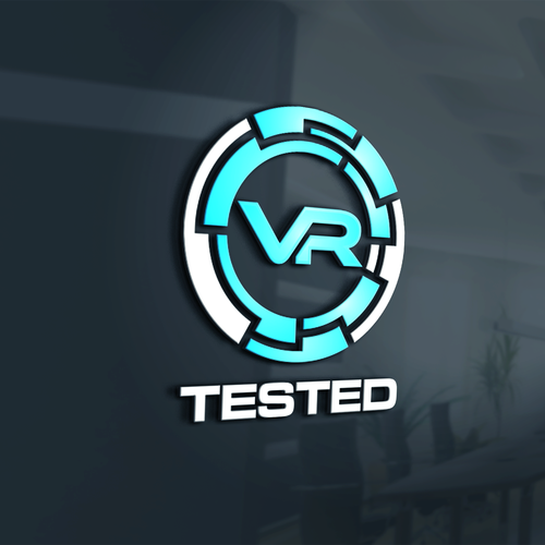 Virtual Reality Logo for VR TESTED | concurso Logotipos