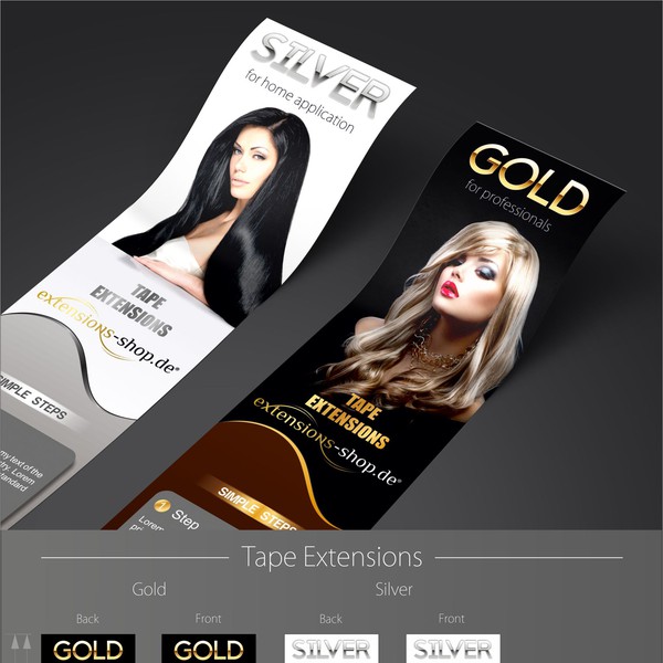Hair extansion packaging