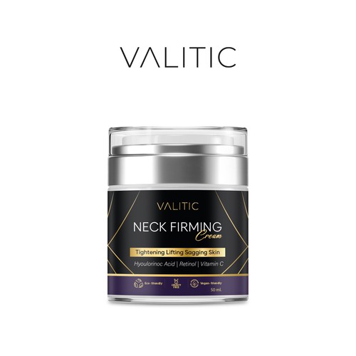 Neck firming cream - expensive look Design by creationMB