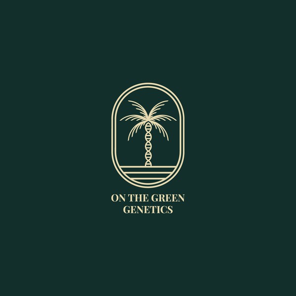 Design by irestuf titled "Logo concept for On the Green Genetics"