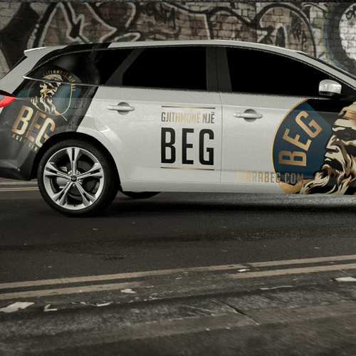 Cool Car Design for a cool Craft-Brewery Design by My Idea Studio