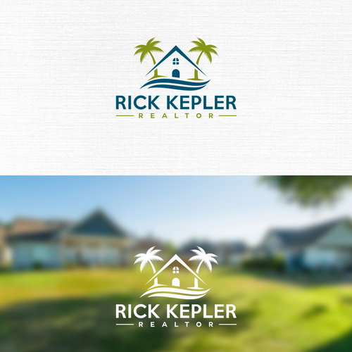 Hawaii and California Real Estate Agent Logo Design by IrfanSe